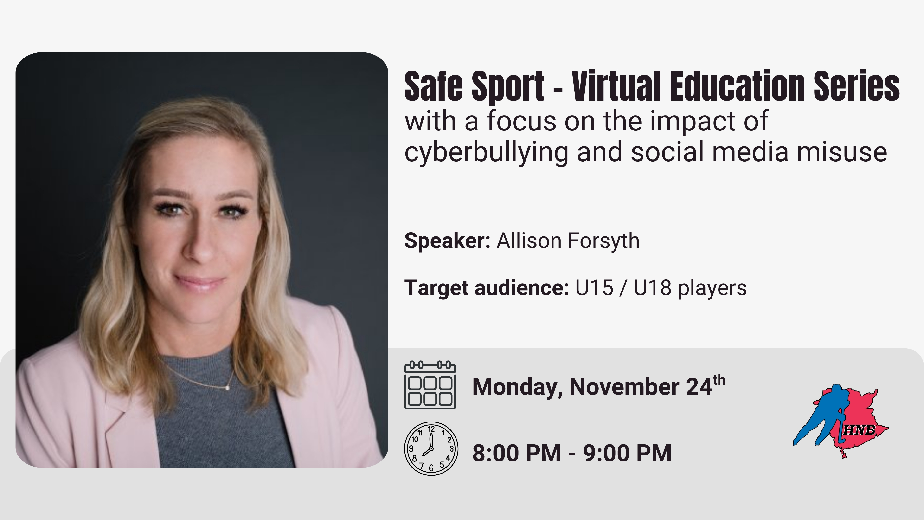 Safe Sport: Virtual Education Series
